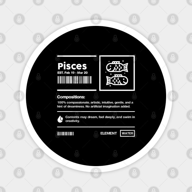 Pisces Magnet by artslaves